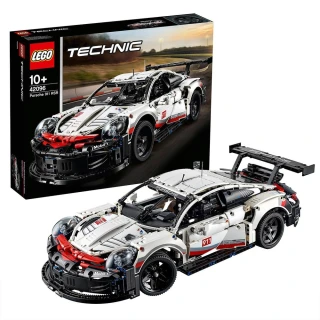 【LEGO 樂高】科技系列 42096 Porsche 911 RSR(積木模型 賽車跑車)