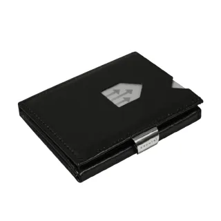 【挪威 EXENTRI】紳士皮夾-經典款-黑色(皮夾 錢包 短夾 卡夾 信用卡夾 名片夾 皮夾推薦 RFID 禮物)