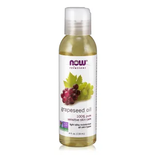 【NOW Solutions】葡萄籽油 Grapeseed Oil(4oz/118ml)