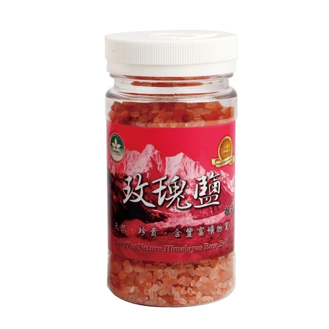 【隆一】喜馬拉雅山玫瑰粗鹽(230G-罐裝)