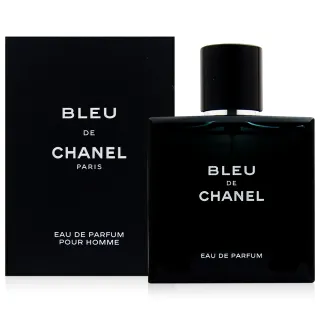 【CHANEL 香奈兒】Bleu 藍色男性香水 EDP 50ml(平行輸入)