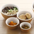 【JIA 品家】一家人吃飯系列雙層陶瓷碗19.5cm-無彩盒/裸裝(白色)