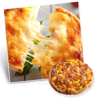 【陳記好味】Foodie Likes! 職人手工頂級pizza披薩-30片(總匯/夏威夷/燻雞/素夏威夷/海鮮披薩)