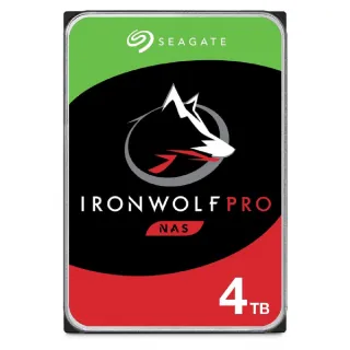 【SEAGATE 希捷】IronWolf Pro 4TB 3.5吋 7200轉 256MB NAS內接硬碟(ST4000NE001)