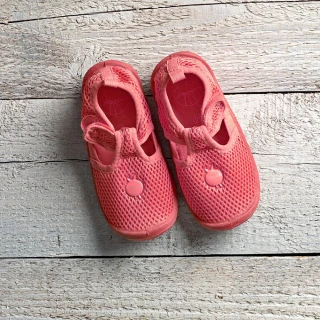 【Lassig】嬰幼童透氣快乾輕量沙灘涼鞋-珊瑚糖