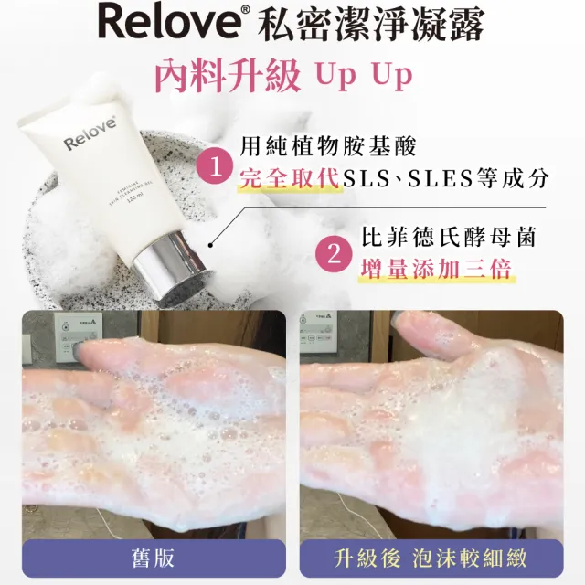 【Relove】胺基酸私密潔淨精華凝露旅行裝30ml(私密清潔 瓦解異味 天然植物性)