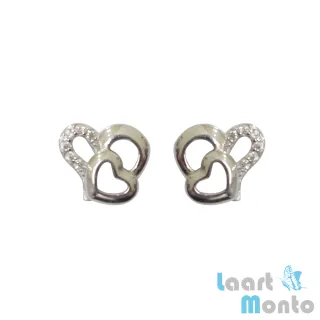 【Laart Monto 拉蒙朵】純銀蘇聯鑽-耳環組-E06(耳環)