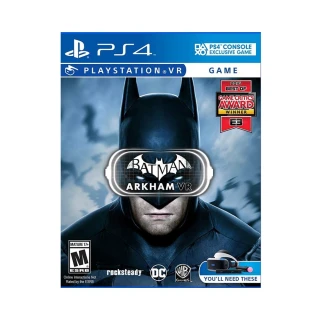 【SONY 索尼】PS4 蝙蝠俠 阿卡漢 VR 英文美版(Batman: Arkham VR)