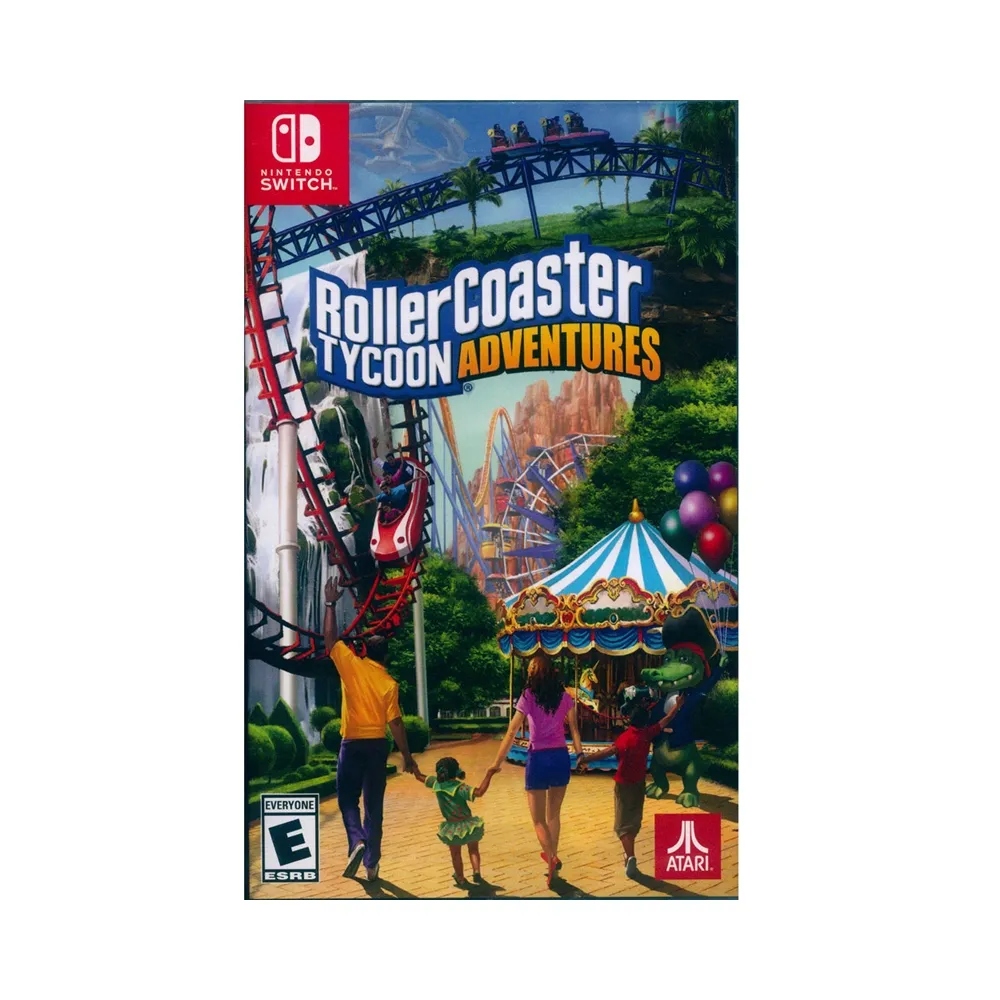 【Nintendo 任天堂】NS Switch 模擬樂園：冒險 英文美版(ROLLERCOASTER TYCOON)