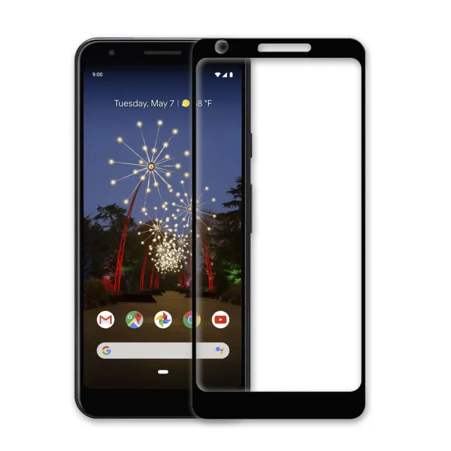 【T.G】Google Pixel 3a XL 高清滿版鋼化膜手機保護貼(防爆防指紋)