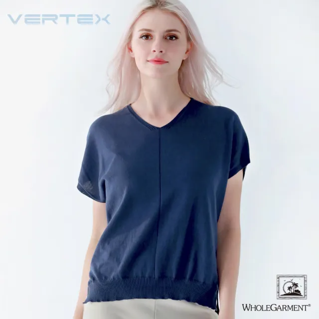 VERTEX18針100%海島棉上衣