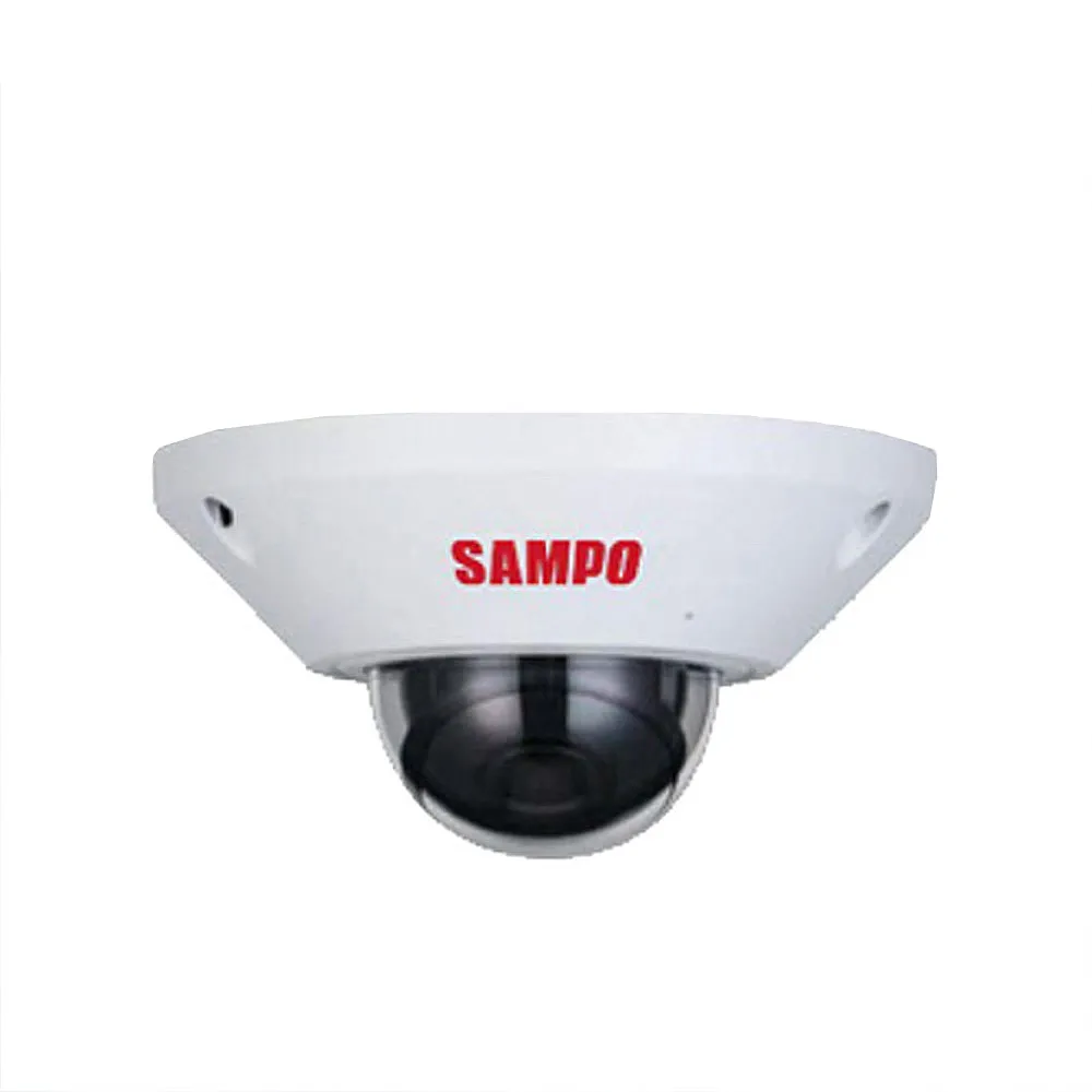 【SAMPO 聲寶】VK-TWIP5041EBA 全景 魚眼 9分割 5MP 網路攝影機 昌運監視器