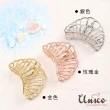 【UNICO】扇貝造型質感金屬大號盤髮夾/髮飾(聖誕/髮飾)