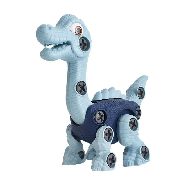 【JoyNa】拼裝恐龍兒童玩具 組裝恐龍玩具 兒童diy恐龍蛋(霸王龍/三角龍/益智積木/擰螺絲玩具)