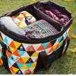 【May Shop】戶外大容量野營包可調節高度雜物收納箱露營手提包自駕旅行野餐包(高度可伸縮)