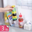 【熊爸爸大廚】伸縮分隔冰箱側門夾板4入一組 瓶瓶罐罐站立分隔板(3組)