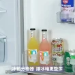 【熊爸爸大廚】伸縮分隔冰箱側門夾板4入一組 瓶瓶罐罐站立分隔板(3組)
