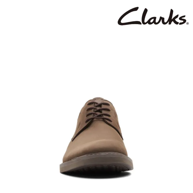 【Clarks】男鞋Atticus LT Lo GTX全新升級GTX防水正裝休閒鞋 皮鞋(CLM61224D)