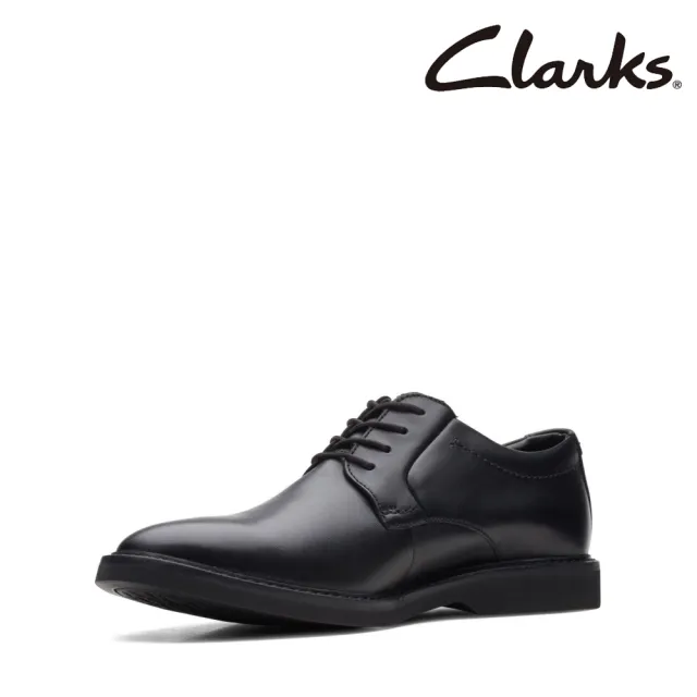 【Clarks】男鞋Atticus LT Lo GTX全新升級GTX防水正裝休閒鞋 皮鞋(CLM61226D)