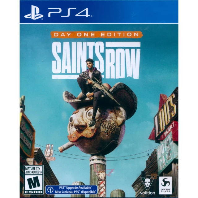 SONY 索尼 PS4 黑街聖徒 首日版Saints Row Day One Edition(中英日文美版)