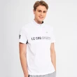 【LE COQ SPORTIF 公雞】冰涼紗基礎百搭短袖立領衫 男-4色-LOR21841