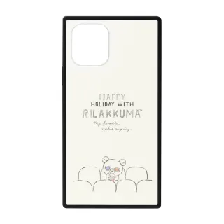 【iJacket】iPhone 11/11 Pro/11 Pro Max 拉拉熊 四角氣墊 9H玻璃殼(電影)