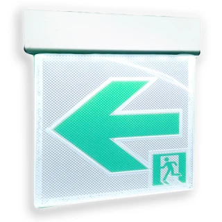 【A-NING】1：1 BL級 避難方向指示燈-壁掛式 單面 向左款(LED投光式│居家安全│CNS ISO消防認可)