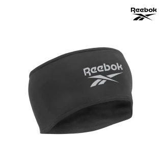 【REEBOK】舒適吸汗寬版運動髮帶-黑(RRAC-10126)