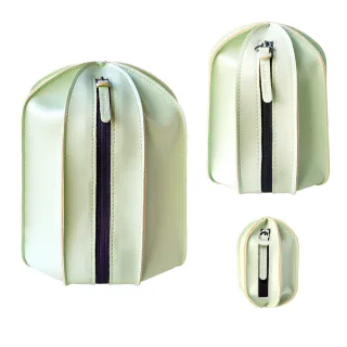 【URBAN FOREST 都市之森】仙人掌-洗漱包/盥洗包 大中小3件組(薄荷綠)