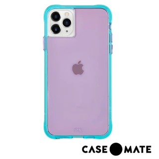 【CASE-MATE】iPhone 11 Pro  Tough Neon(經典霓虹強悍防摔手機保護殼 -紫/藍綠)