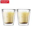 【Bodum】CANTEEN 雙層玻璃杯兩件組 200cc-2入