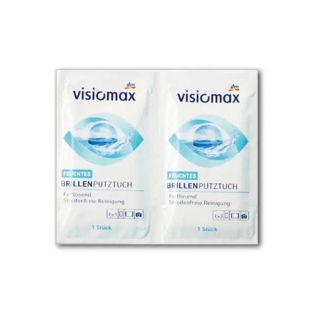 【德國原裝Visiomax最新款】鏡片手機鏡頭清潔擦拭眼鏡布 52片獨立包裝(小包裝好攜帶 相機螢幕灰塵專用)