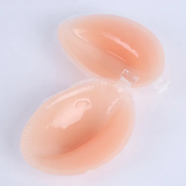 【mystic 神秘者】女內衣 隱形內衣 BRA 高黏度3D立體矽膠隱形內衣(上薄下厚立體款 不含透明肩帶)