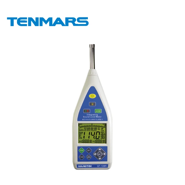 【Tenmars 泰瑪斯】ST-109 一級型積分式噪音錶(噪音錶 噪音計)