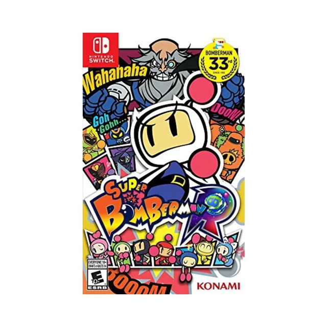 【Nintendo 任天堂】NS Switch 超級轟炸超人 R 中英日文美版(Super Bomberman R)