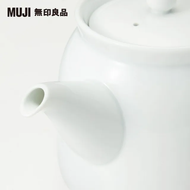 【MUJI 無印良品】白磁洋式茶壺/約550ml