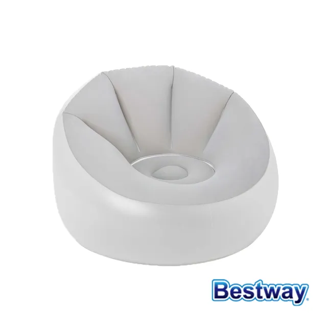 【BESTWAY】科技感七彩LED充氣沙發椅 75086(充氣椅)