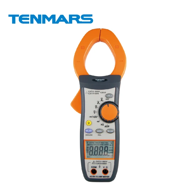 【Tenmars 泰瑪斯】TM-3014 AC/DC數位鉤錶(AC數位鉤錶 DC數位鉤錶 數位鉤錶 鉤錶)
