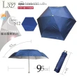 【萊登】易開式 中傘面銀膠三折傘(傘 雨傘 陽傘 抗UV 晴雨兩用 不夾手 UPF50+)