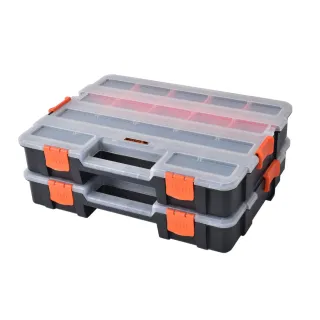 【TACTIX】堆疊式零件收納盒TX-0034(零件盒)