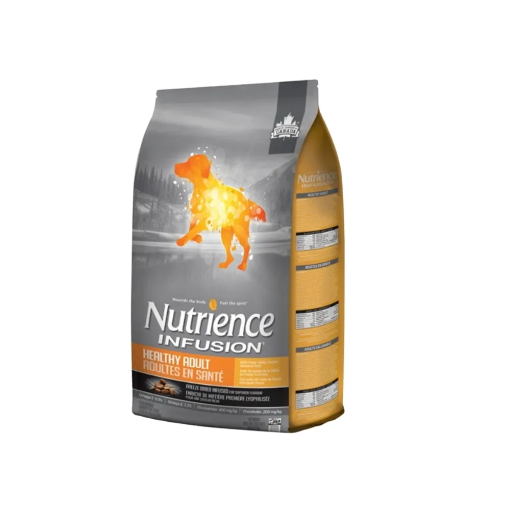 【Nutrience 紐崔斯】INFUSION天然成犬（雞肉）10kg(狗糧、狗飼料、犬糧)