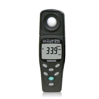 【Tenmars 泰瑪斯】TM-205 自動換檔照度錶(照度錶 照度計)