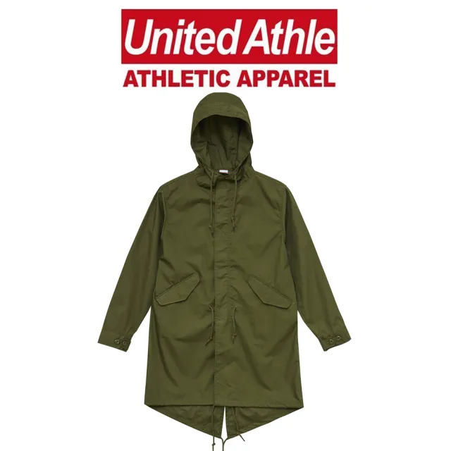 【United Athle】軍裝M51長版風衣 日系機能大衣(UA無印 男女可穿 通勤)