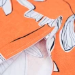 【IN-HOUSE】簡約系列抱枕-手繪葉脈(橘-50x50cm)