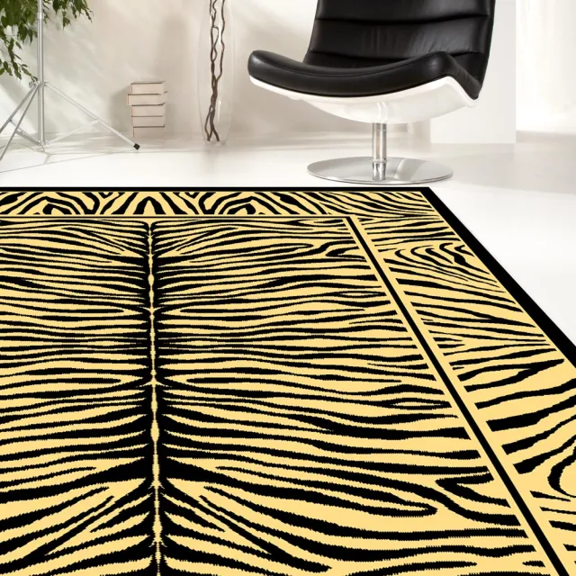 【范登伯格】比利時 薩斯大地系絲質地毯-虎紋(140x190cm)