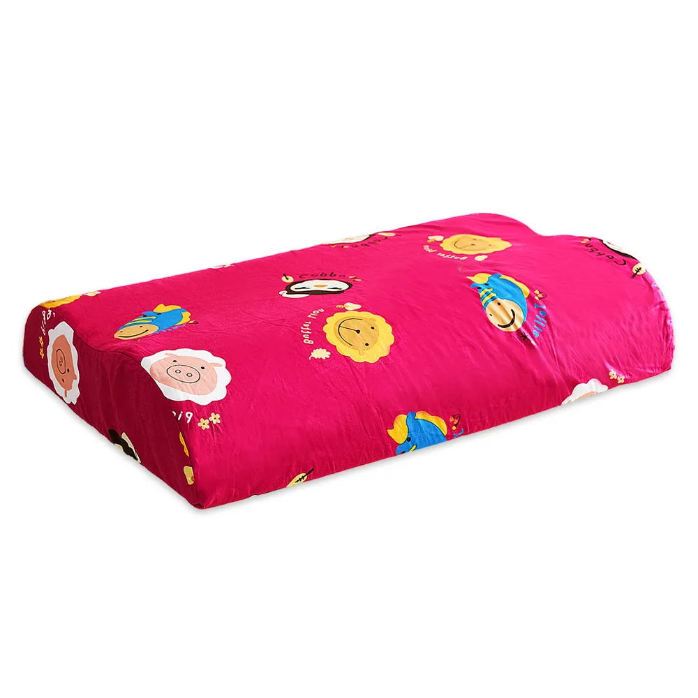 【奶油獅】同樂會系列-成人專用-馬來西亞進口100%純天然乳膠工學枕(莓果紅一入)