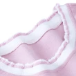 【MsMore】春氛毛邊設計舒適棉質圓領上衣#106177(粉紅)
