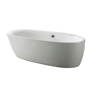 【JTAccord 台灣吉田】01334-150 橢圓形壓克力獨立浴缸