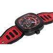 【SEVENFRIDAY】賽車車隊系列 限量機械錶-黑x紅/48mm(P3B-6)