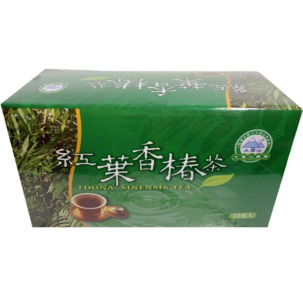 【大雪山農場】紅葉香椿茶 30小包/盒(共10盒)